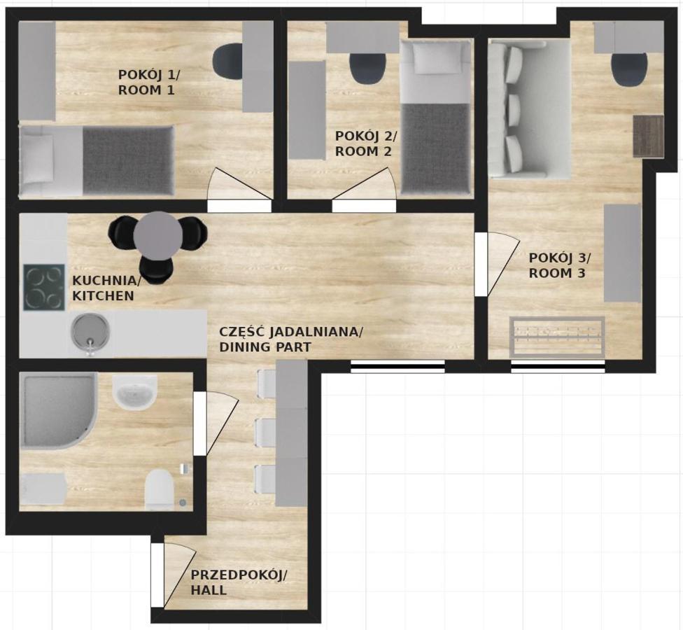 Urban Nest Apartments Bon 5 クラクフ エクステリア 写真